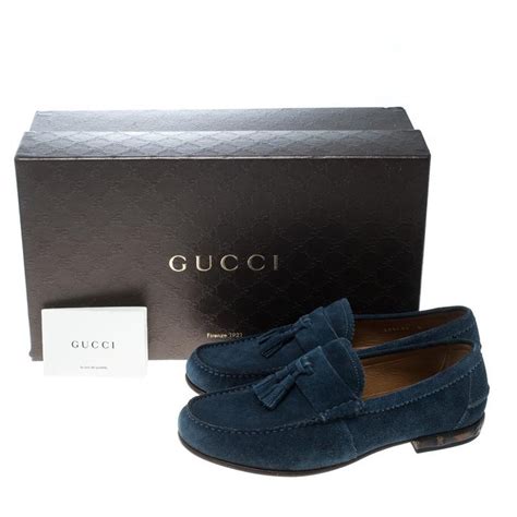 gucci suede tassel bamboo heels
